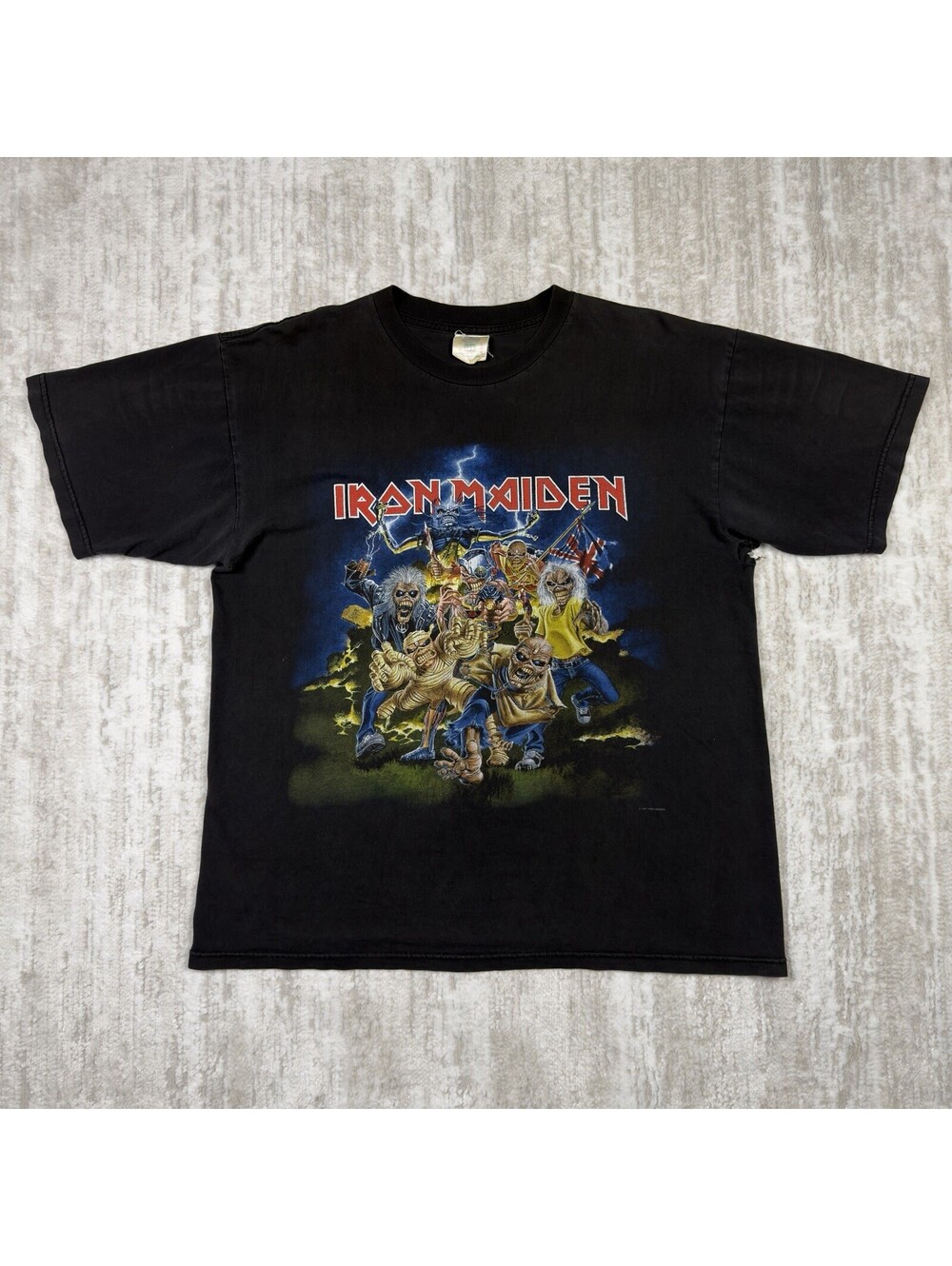 Vintage 1997 Iron Maiden Best of the Beast Band T Shirt Winterland Large